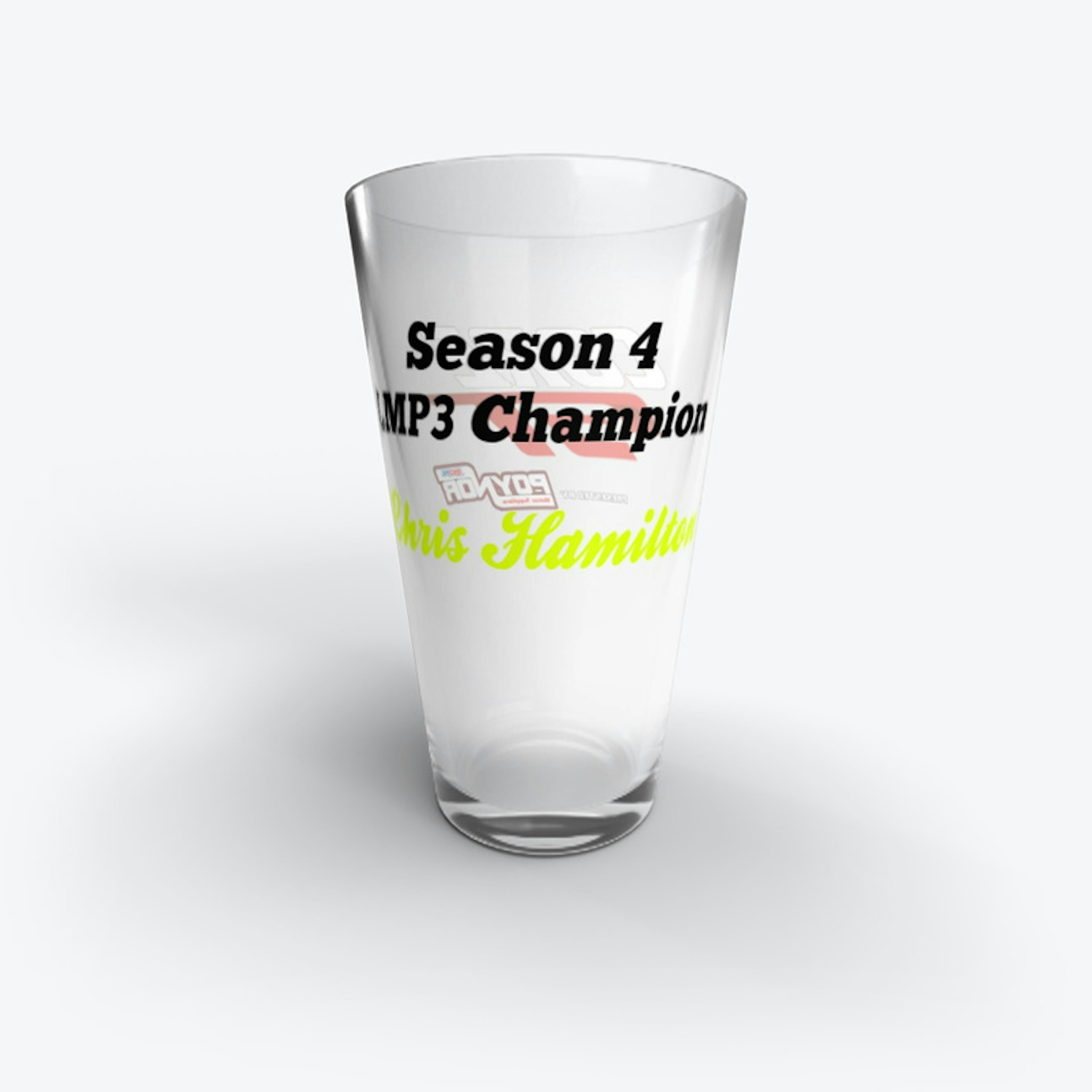 Season 4 LMP3 Champion Pint