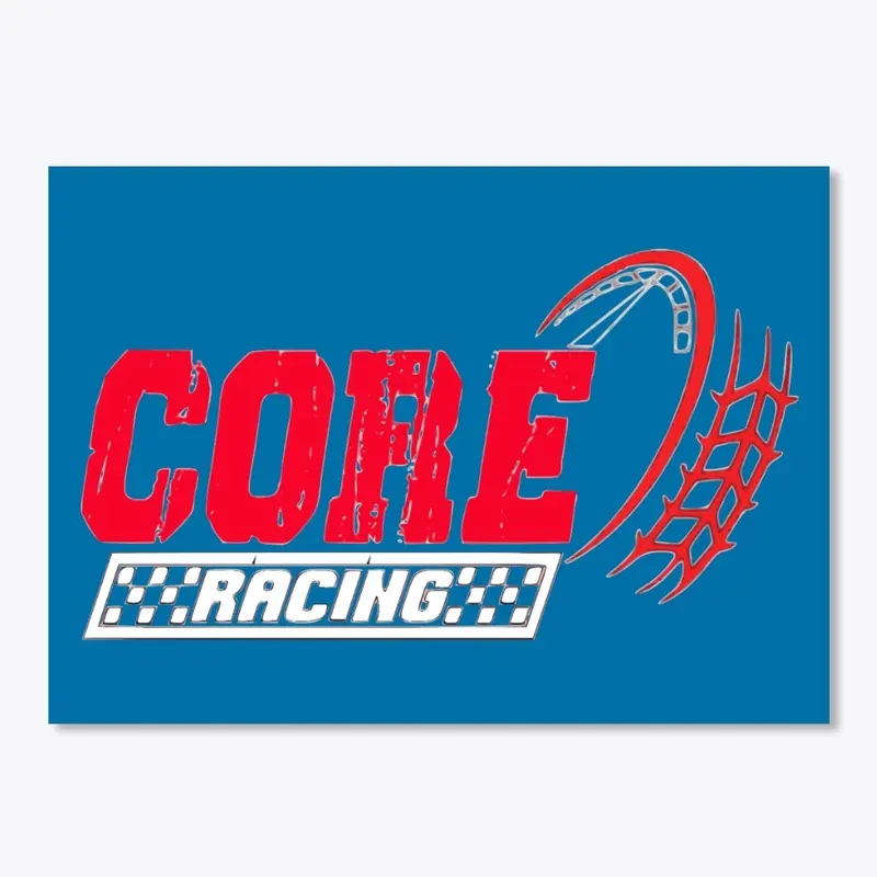 CORE White Sticker