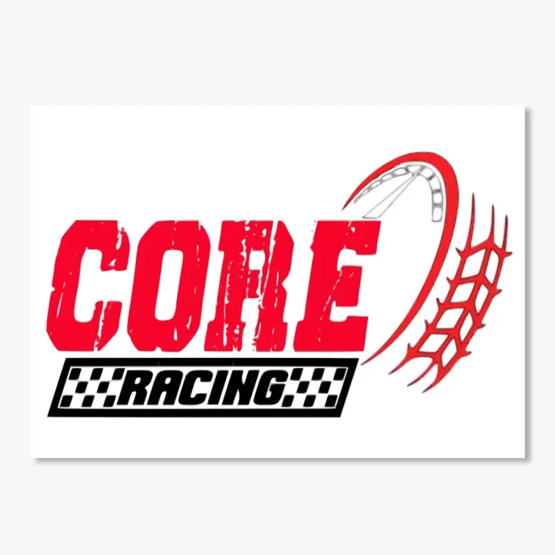 CORE Black Sticker